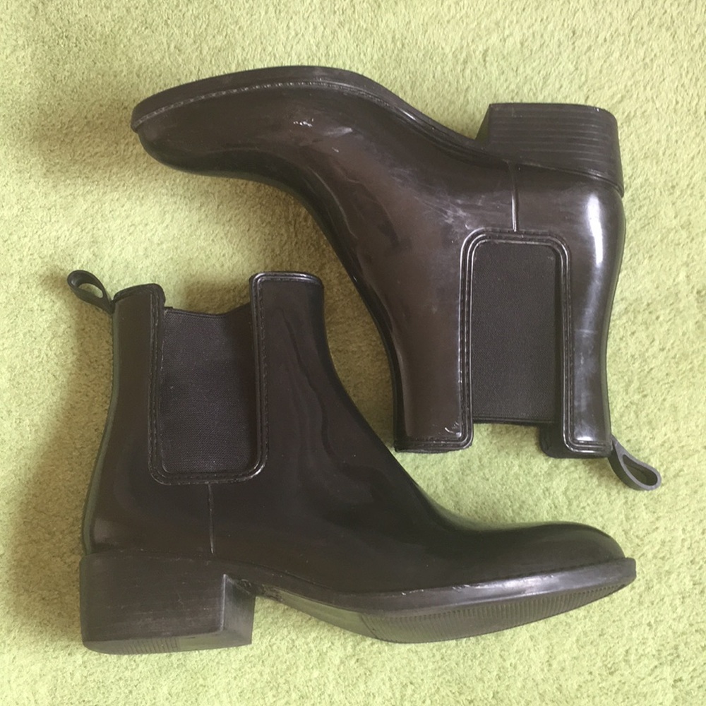 Jeffrey Campbell Healed Rain Boots